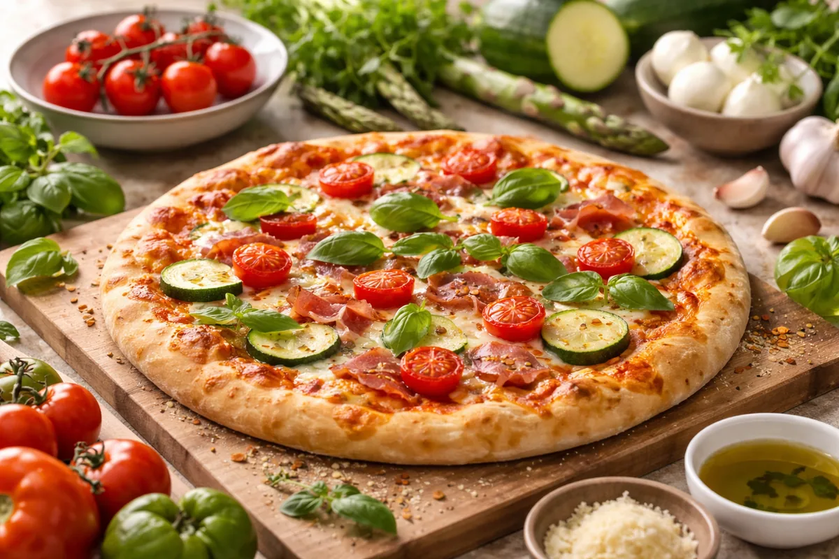Comment faire une pizza maison avec des ingrédients locaux et de saison