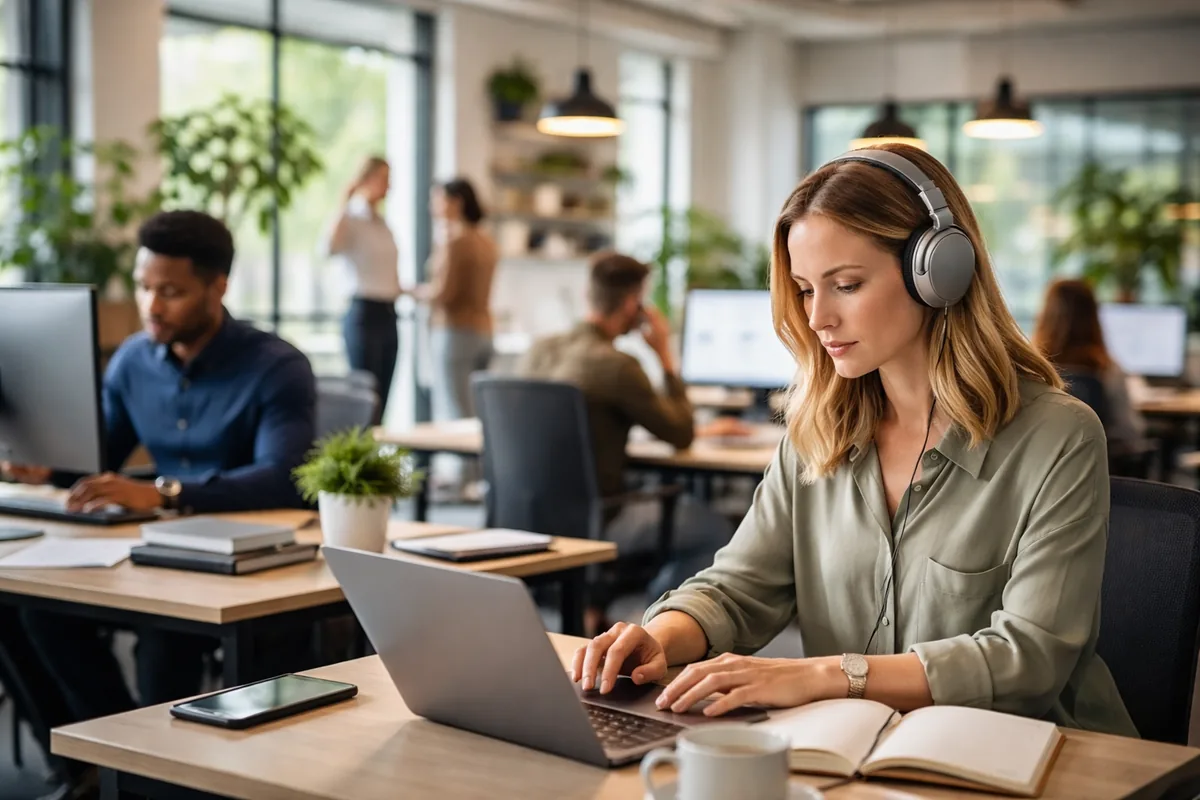 Les effets de l'environnement sonore sur la productivité au travail