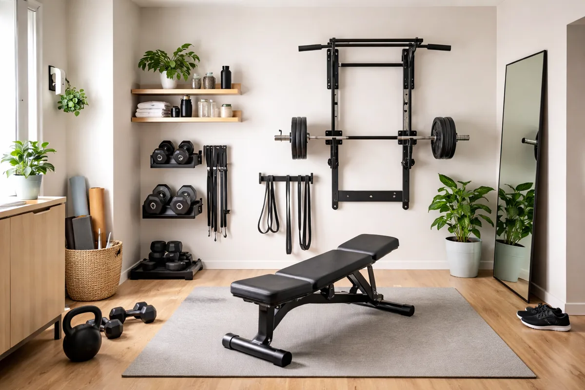 Comment aménager un home gym efficace dans un petit espace
