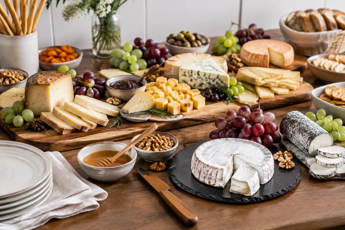 Comment composer un buffet de fromages pour 20 personnes ?