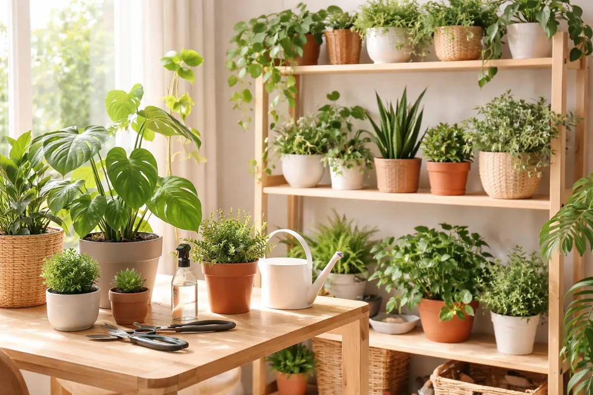 Comment créer un jardin d'intérieur facile à entretenir pour les débutants