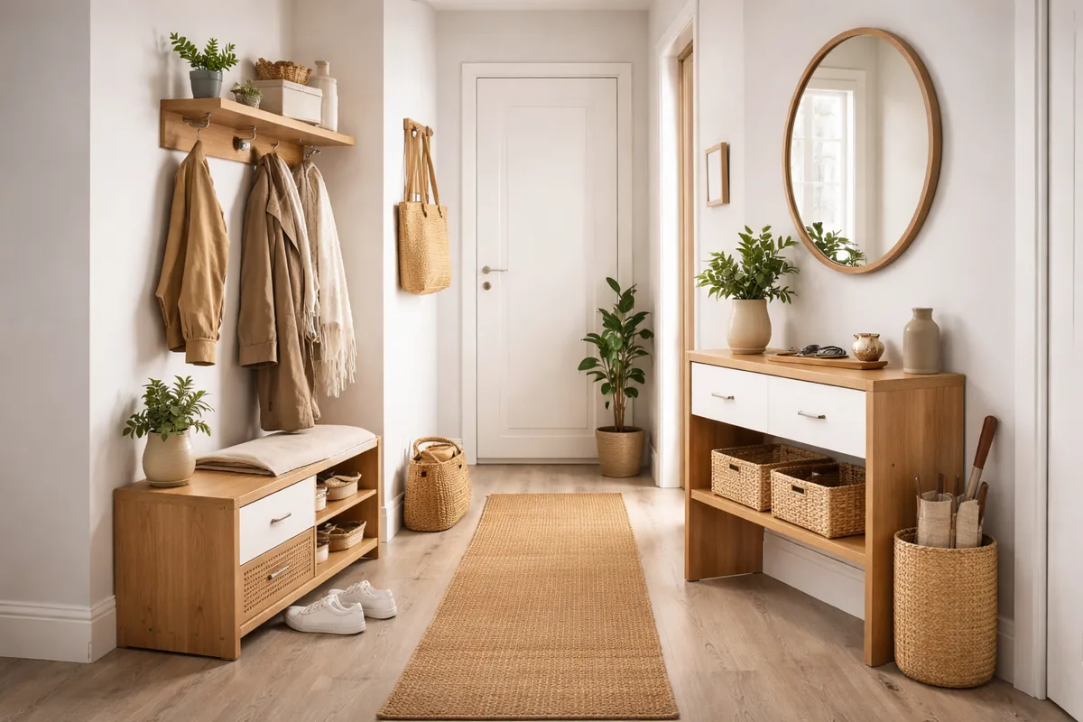 Comment choisir des rangements adaptés à un petit couloir