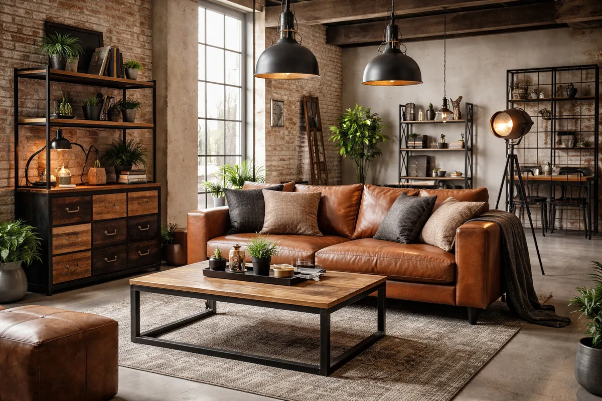 Comment choisir des éléments de déco industrielle pour un intérieur tendance