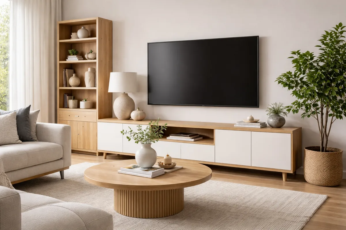 Comment choisir des meubles déco pour un espace avec un meuble TV